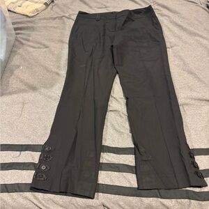 Theory Black Tailored Trousers